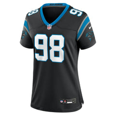NFL D.J. Wonnum Carolina Panthers Women's Game Jersey - Black