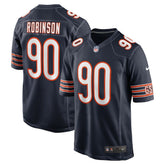 Dominique Robinson Chicago Bears Game Jersey Navy
