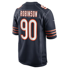 NFL Dominique Robinson Chicago Bears Game Jersey - Navy