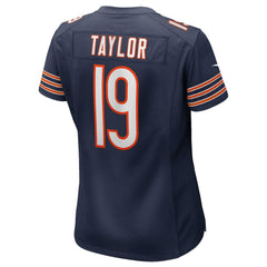 NFL Tory Taylor Chicago Bears Women's Game Jersey - Navy