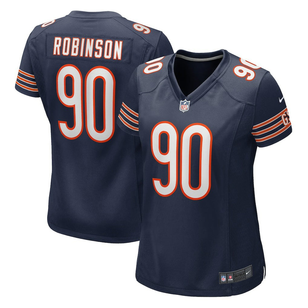 NFL Dominique Robinson Chicago Bears Women's Game Jersey - Navy