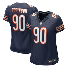 NFL Dominique Robinson Chicago Bears Women's Game Jersey - Navy