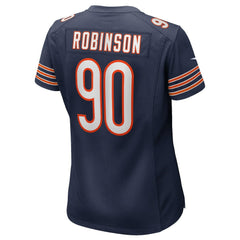 NFL Dominique Robinson Chicago Bears Women's Game Jersey - Navy