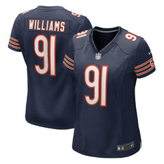 NFL Chris Williams Chicago Bears Women's Game Jersey - Navy
