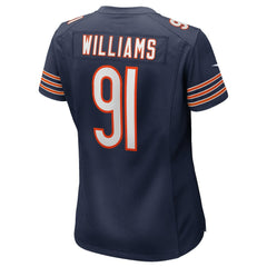 NFL Chris Williams Chicago Bears Women's Game Jersey - Navy