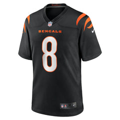 NFL Ryan Rehkow Cincinnati Bengals Game Jersey - Black