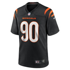 NFL Kris Jenkins Jr. Cincinnati Bengals Game Jersey - Black