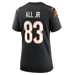 NFL Erick All Jr. Cincinnati Bengals Women's Team Game Jersey - Black