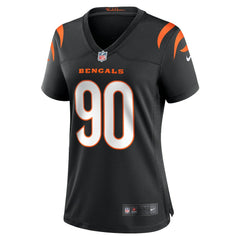 NFL Kris Jenkins Jr. Cincinnati Bengals Women's Game Jersey - Black