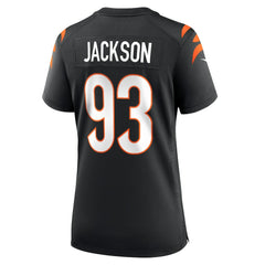 NFL McKinnley Jackson Cincinnati Bengals Women's Game Jersey - Black