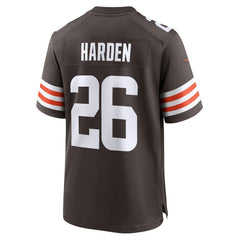 NFL Myles Harden Cleveland Browns Team Game Jersey - Brown