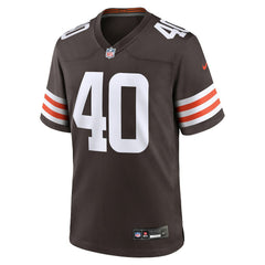 NFL Nathaniel Watson Cleveland Browns Team Game Jersey - Brown
