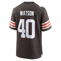 NFL Nathaniel Watson Cleveland Browns Team Game Jersey - Brown