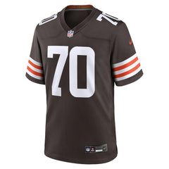 NFL Zak Zinter Cleveland Browns Team Game Jersey - Brown