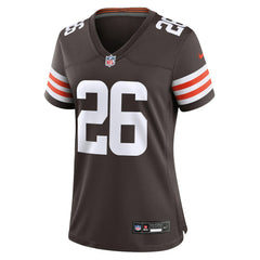 NFL Myles Harden Cleveland Browns Women's Game Jersey - Brown