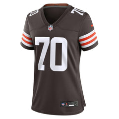 NFL Zak Zinter Cleveland Browns Women's Game Jersey - Brown