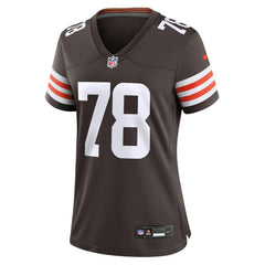 NFL Jack Conklin Cleveland Browns Women's Game Jersey - Brown