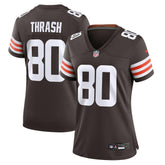 NFL Jamari Thrash Cleveland Browns Women's Game Jersey - Brown