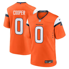 NFL Jonathon Cooper Denver Broncos Team Game Jersey - Orange