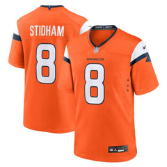 NFL Jarrett Stidham Denver Broncos Team Game Jersey - Orange