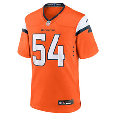 NFL Alex Forsyth Denver Broncos Team Game Jersey - Orange