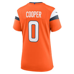 NFL Jonathon Cooper Denver Broncos Women's Team Game Jersey - Orange