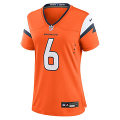 NFL P.J. Locke Denver Broncos Women's Team Game Jersey - Orange