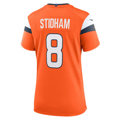 NFL Jarrett Stidham Denver Broncos Women's Team Game Jersey - Orange