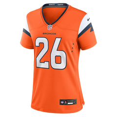 NFL Devon Key Denver Broncos Women's Team Game Jersey - Orange