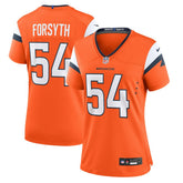 NFL Alex Forsyth Denver Broncos Women's Team Game Jersey - Orange