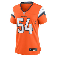 NFL Alex Forsyth Denver Broncos Women's Team Game Jersey - Orange