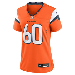 NFL Luke Wattenberg Denver Broncos Women's Team Game Jersey - Orange