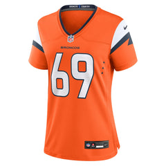 NFL Mike McGlinchey Denver Broncos Women's Team Game Jersey - Orange