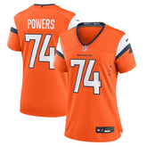 NFL Ben Powers Denver Broncos Women's Team Game Jersey - Orange