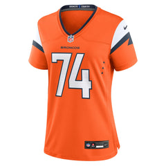 NFL Ben Powers Denver Broncos Women's Team Game Jersey - Orange
