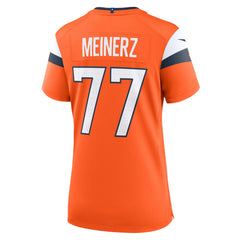 NFL Quinn Meinerz Denver Broncos Women's Team Game Jersey - Orange