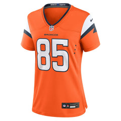 NFL Lucas Krull Denver Broncos Women's Team Game Jersey - Orange