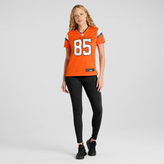 NFL Lucas Krull Denver Broncos Women's Team Game Jersey - Orange
