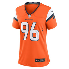 NFL Eyioma Uwazurike Denver Broncos Women's Team Game Jersey - Orange
