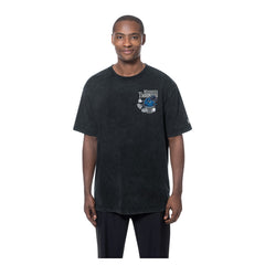 Minnesota Timberwolves Old School Sport Enzyme Wash Oversized T-Shirt Black
