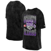 Sacramento Kings Old School Sport Vintage Wash T-Shirt Black