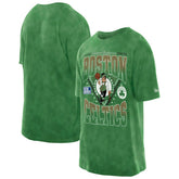 Boston Celtics Boxy Old School Sport Vintage Wash T-Shirt Kelly Green