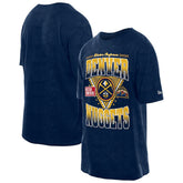 Denver Nuggets Old School Sport Vintage Wash T-Shirt Navy