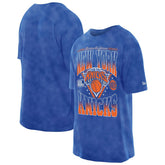 New York Knicks Old School Sport Vintage Wash T-Shirt Blue