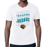 Jacksonville Jaguars Starter Repeat Wordmark Retro Team Logo T-Shirt White