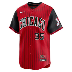 MLB Frank Thomas Chicago White Sox Nike 2025 City Connect Limited Retired Player Jersey - Red/Black