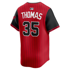 MLB Frank Thomas Chicago White Sox Nike 2025 City Connect Limited Retired Player Jersey - Red/Black