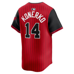MLB Paul Konerko Chicago White Sox Nike 2025 City Connect Limited Retired Player Jersey - Red/Black