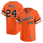 MLB Willie Mays San Francisco Giants Nike Cooperstown Collection Limited Jersey - Orange