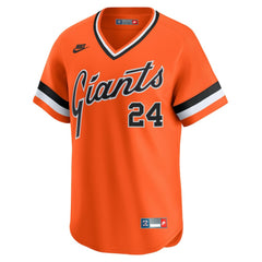 MLB Willie Mays San Francisco Giants Nike Cooperstown Collection Limited Jersey - Orange
